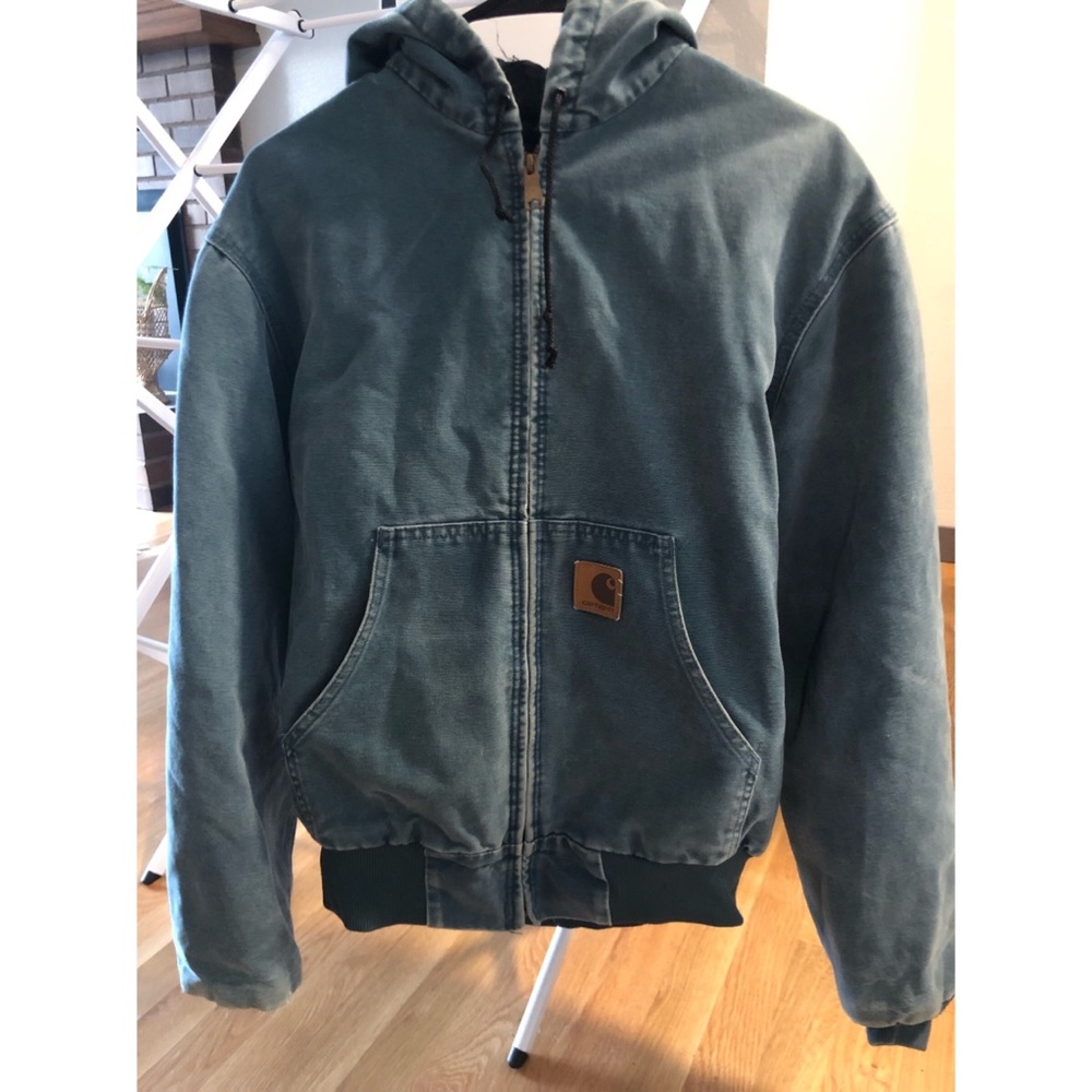Vintage Carhartt Denim Blue Duck Jacket